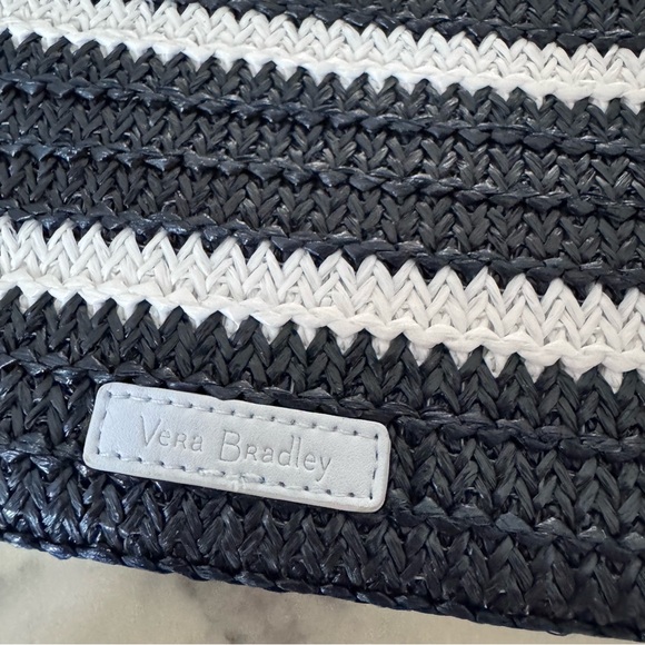 Vera Bradley Anchors Aweigh Straw Wristlet - Picture 3 of 7
